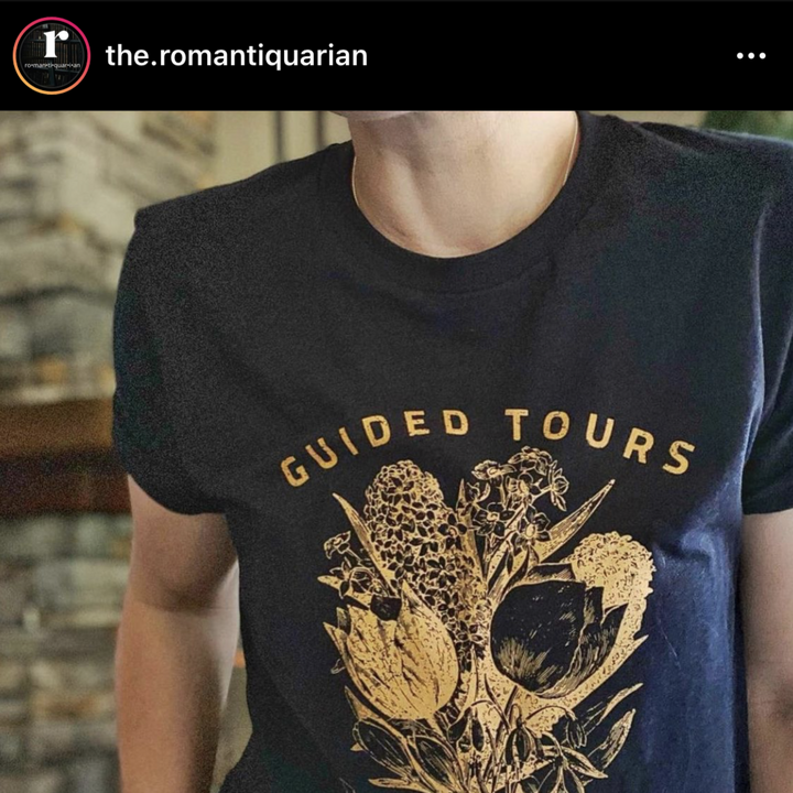 Scarlett St. Clair - Asphodel Guided Tours T-Shirt - Novel Grounds