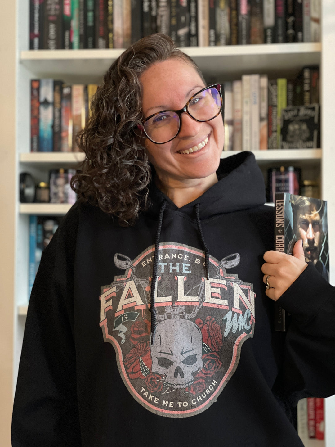 Giana Darling: The Fallen Men Church Unisex Hoodie - Novel Grounds