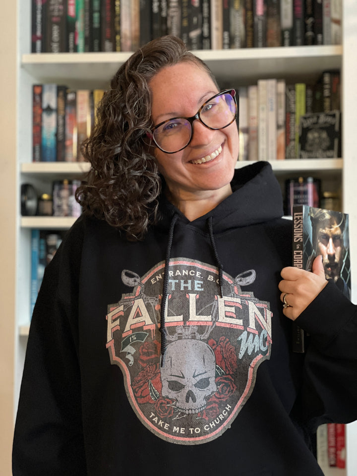 Giana Darling: The Fallen Men Church Unisex Hoodie - Novel Grounds