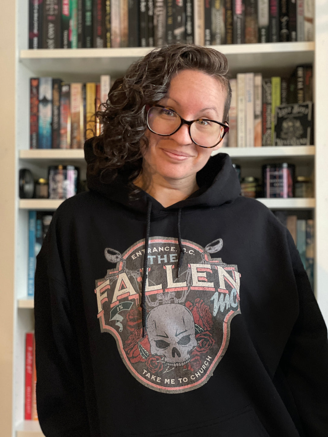 Giana Darling: The Fallen Men Church Unisex Hoodie - Novel Grounds