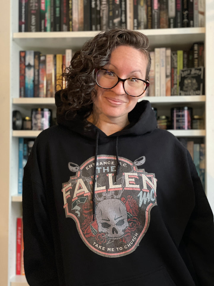 Giana Darling: The Fallen Men Church Unisex Hoodie - Novel Grounds