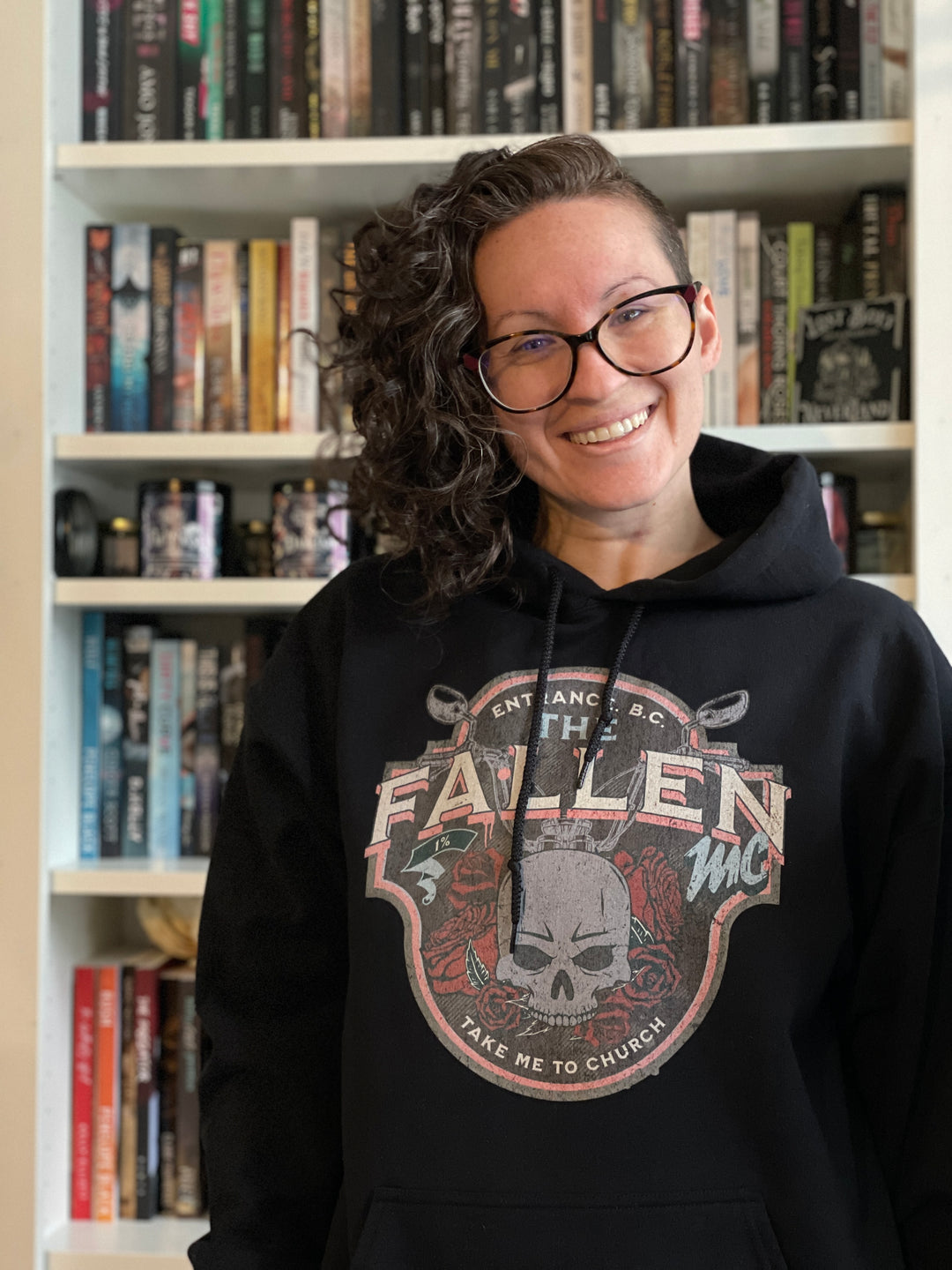 Giana Darling: The Fallen Men Church Unisex Hoodie - Novel Grounds