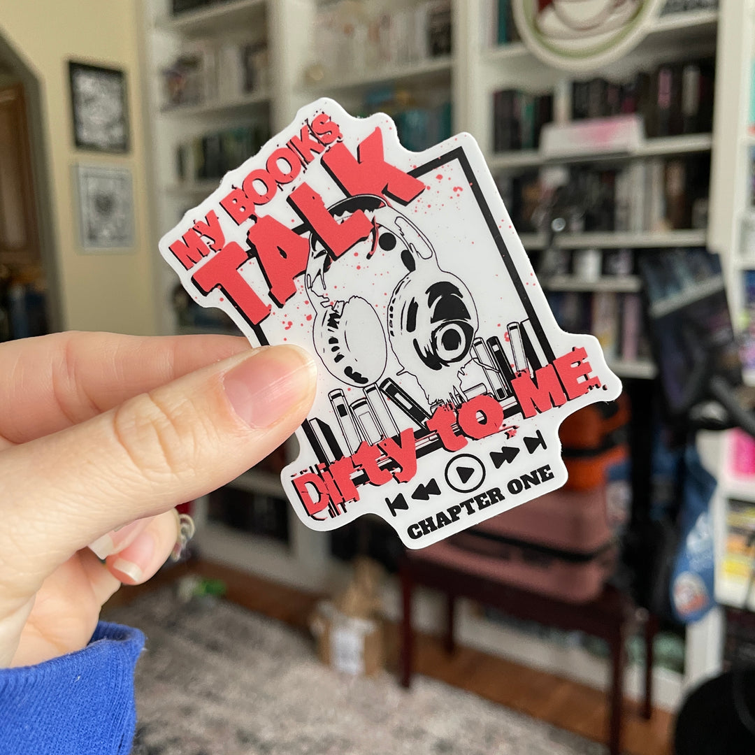 Grunge Talk Dirty To Me Sticker - Novel Grounds