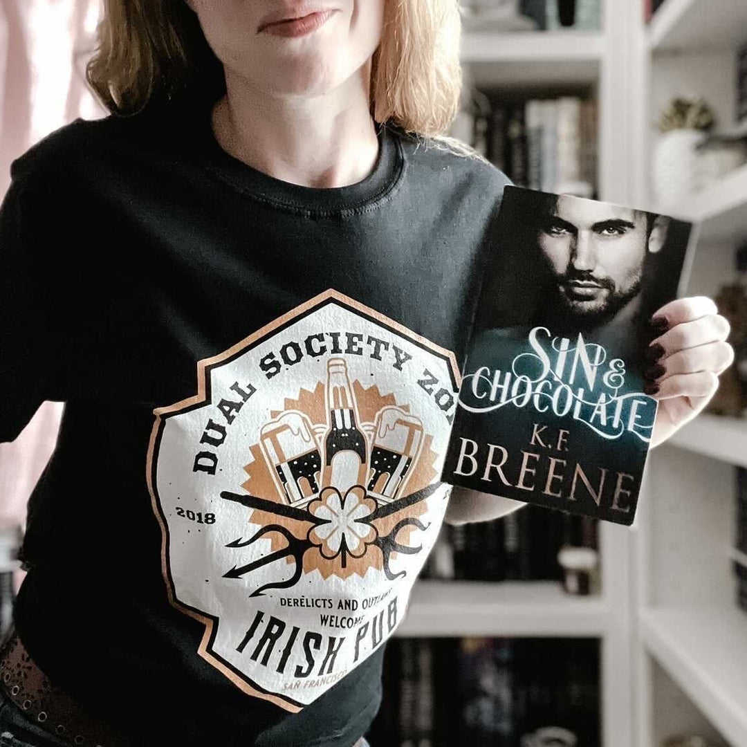 KF Breene - Dual Society Pub Unisex T-Shirt - Novel Grounds