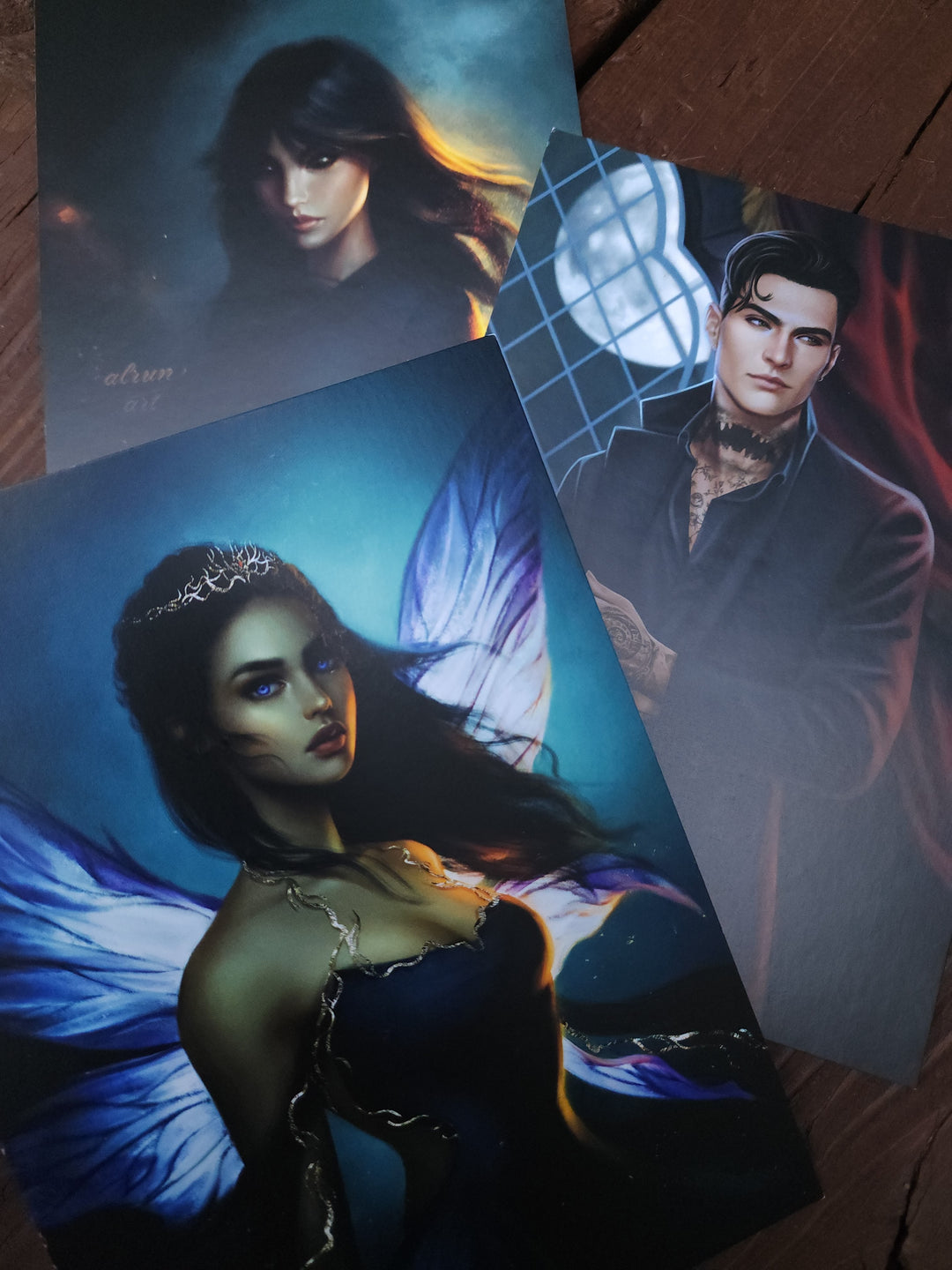 Nikki St Crowe - Character Portraits Art Print Set