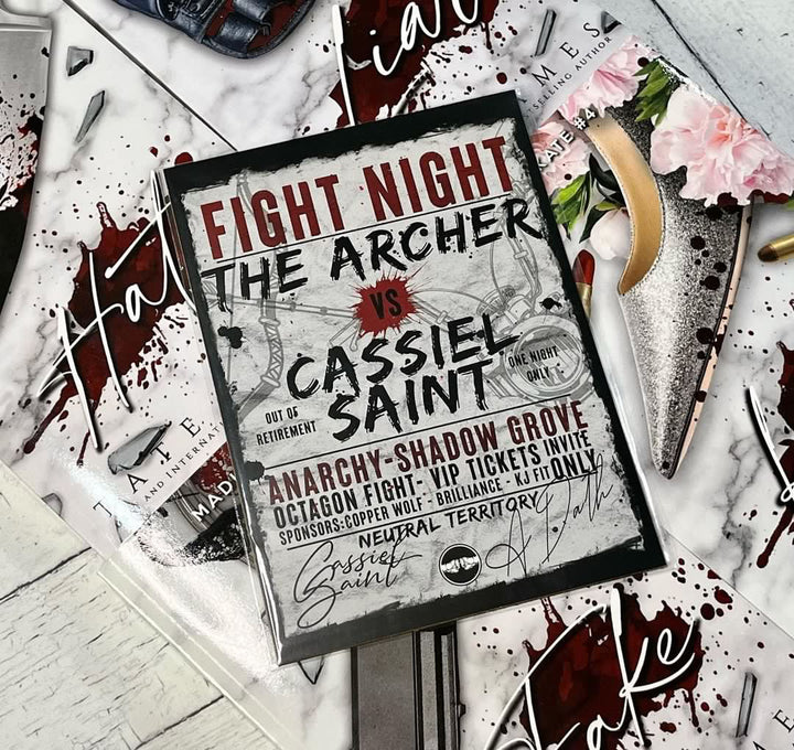 Tate James- Fight Poster Print - Novel Grounds