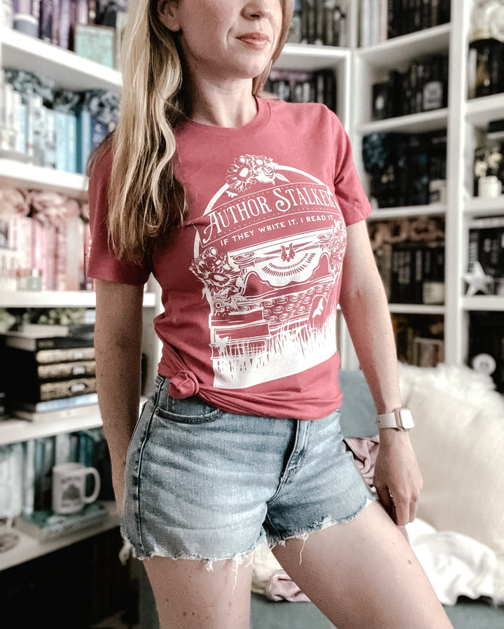 Author Stalker Unisex t-shirt - Novel Grounds
