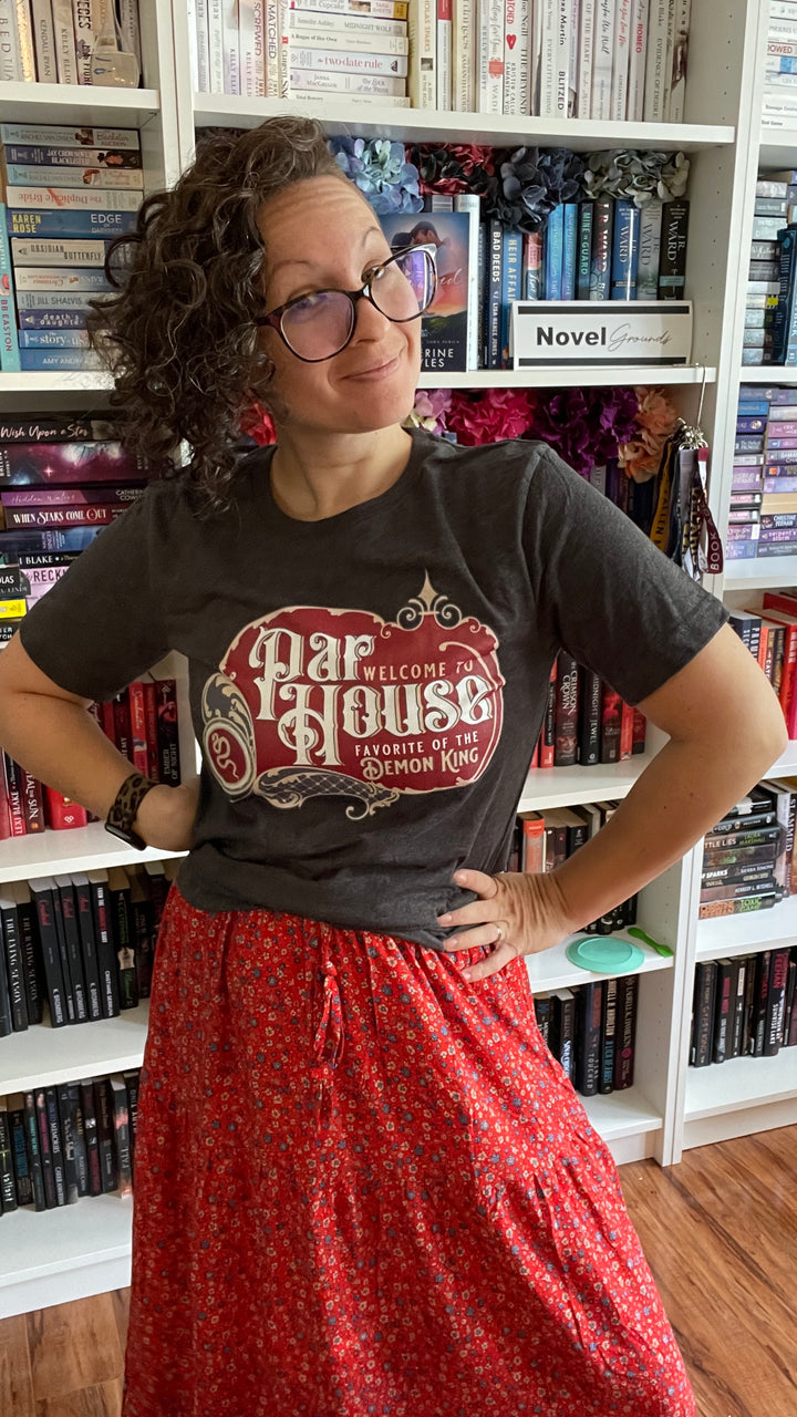 Nikki St. Crowe: The Par House Unisex t-shirt - Novel Grounds