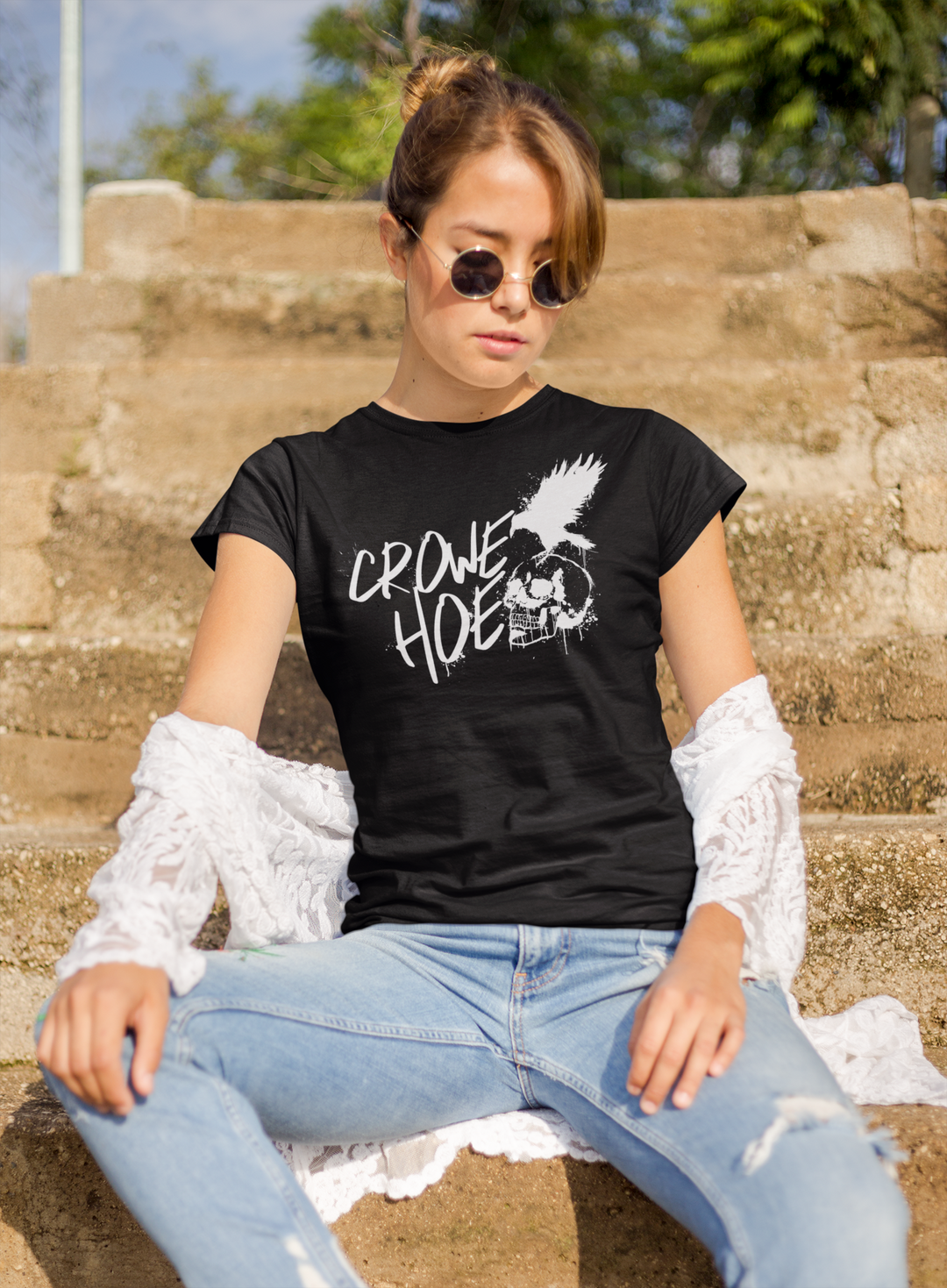 Nikki St. Crowe - Crowe Hoe Unisex t-shirt - Novel Grounds