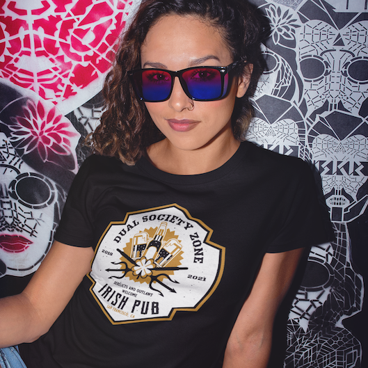 KF Breene - Dual Society Pub Unisex T-Shirt - Novel Grounds