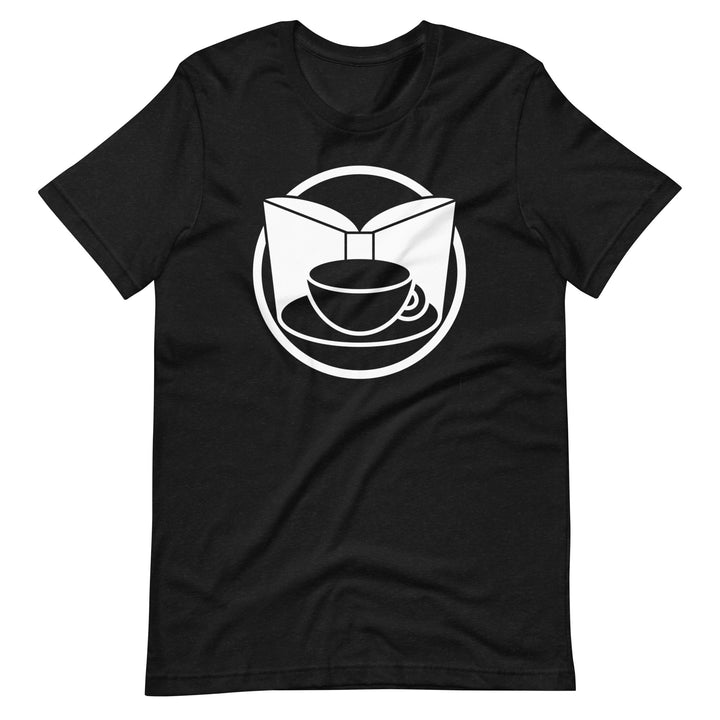 Novel Grounds Logo- White Unisex t-shirt - Novel Grounds