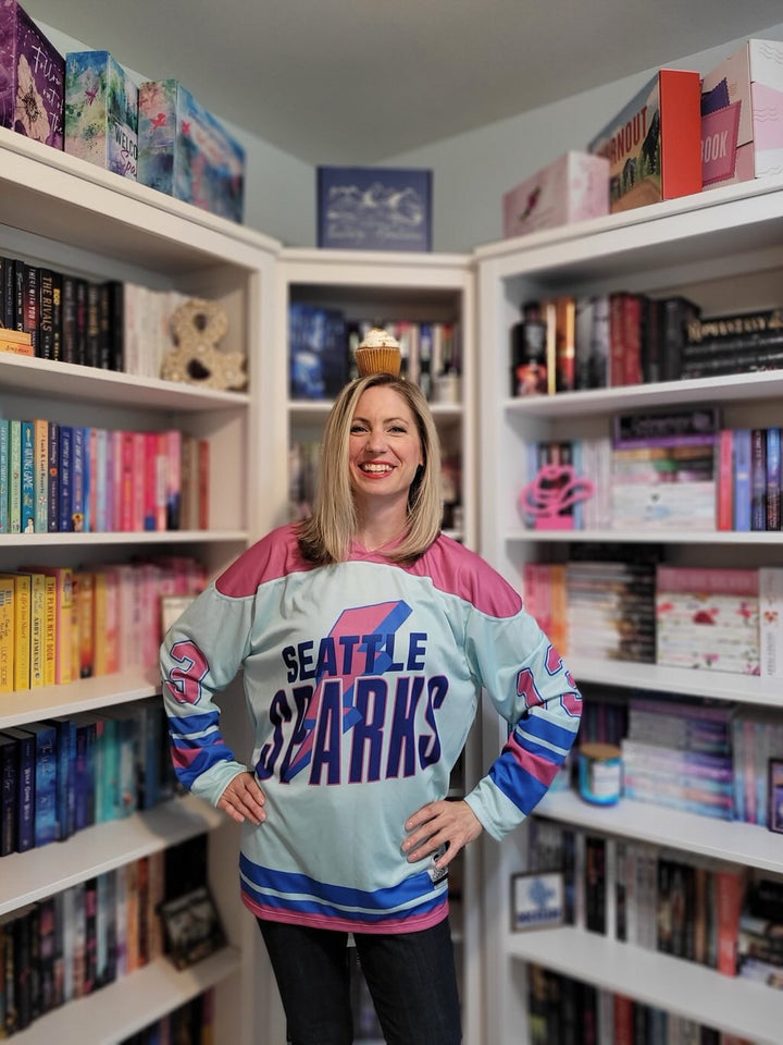 Seattle Sparks Jersey Recycled Hockey Fan Jersey