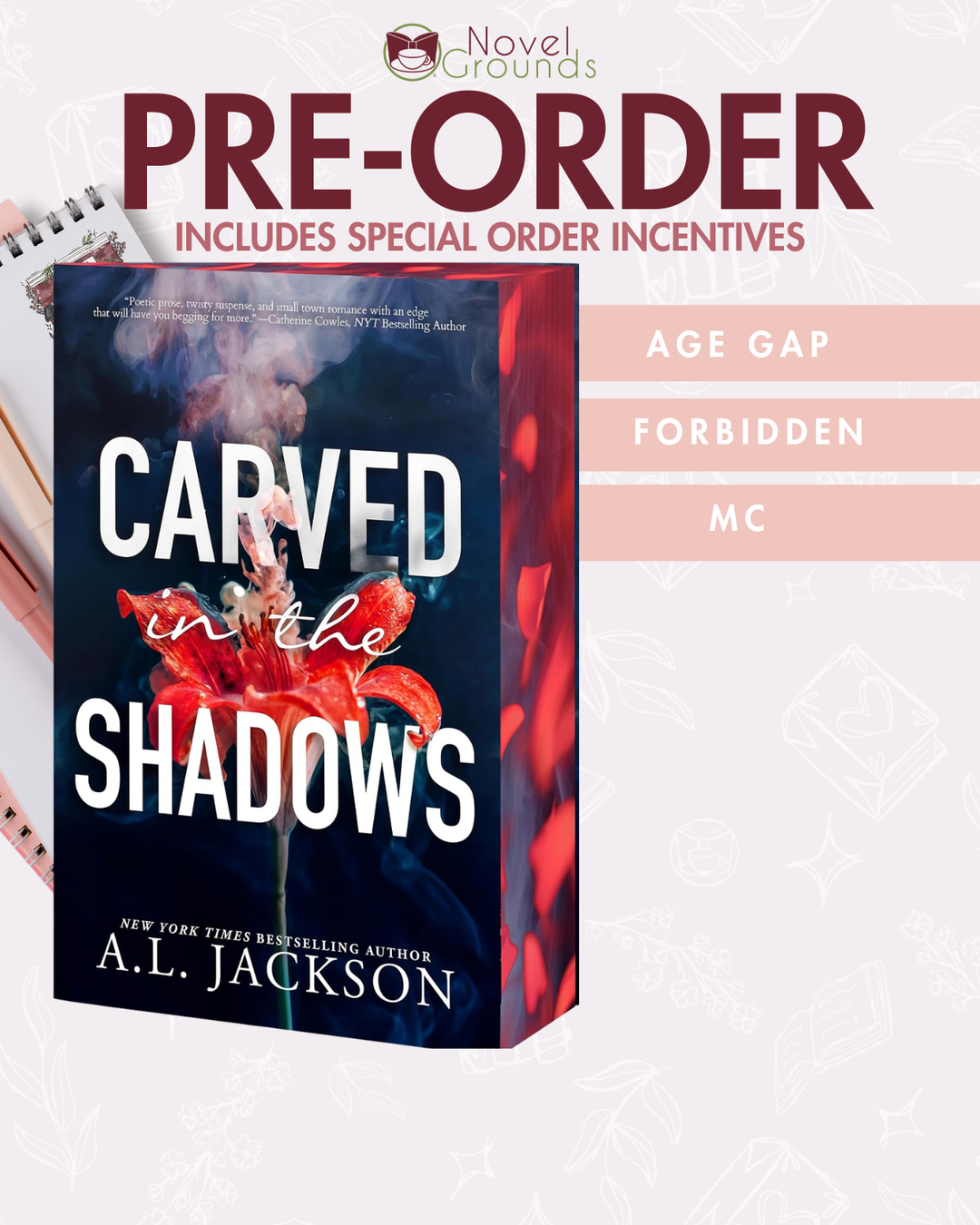 Pre-Order: Carved in the Shadows