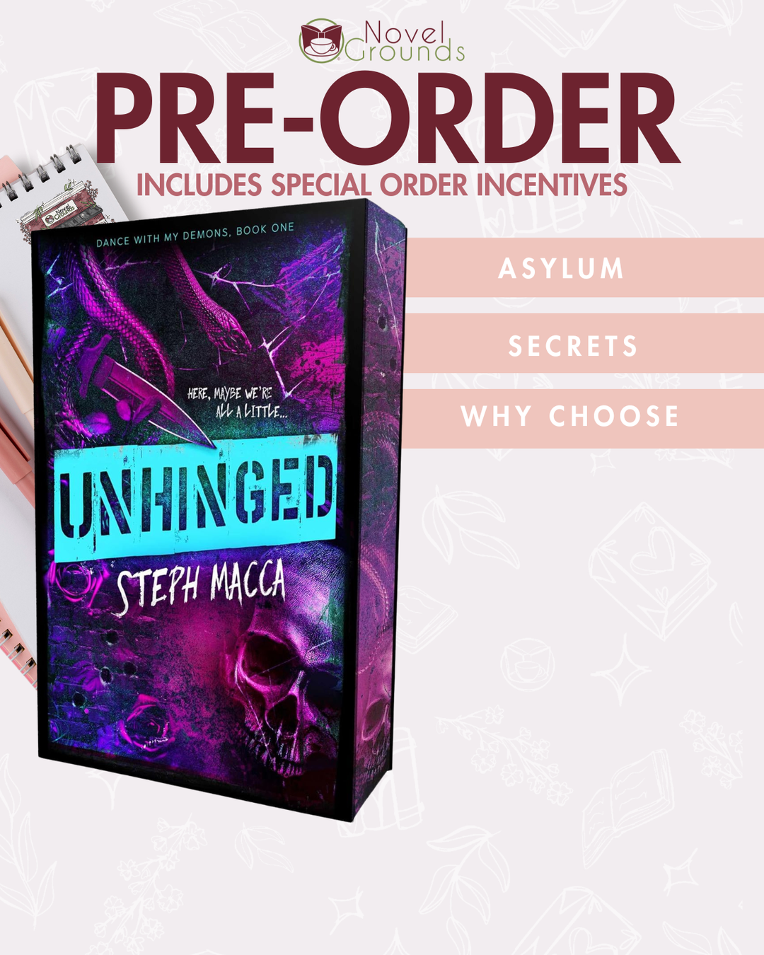 Pre-Order: Unhinged (Dance with My Demons)