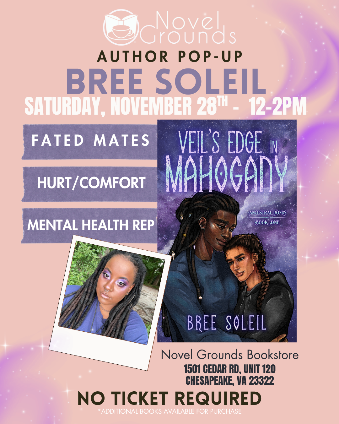 Author Pop Up: Bree Soleil 11/28/26