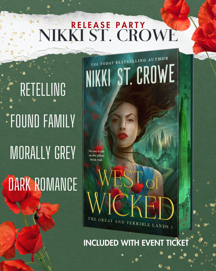 Signing: Nikki St. Crowe Release Event Ticket - April 14th