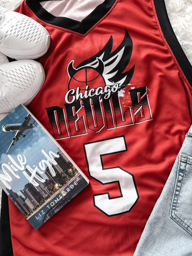 Chicago Devils - Shay Recycled Unisex Basketball Jersey