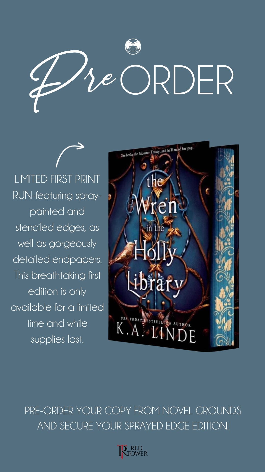 RESERVA: El reyezuelo en la biblioteca Holly de KA Linda (04/06/2024)