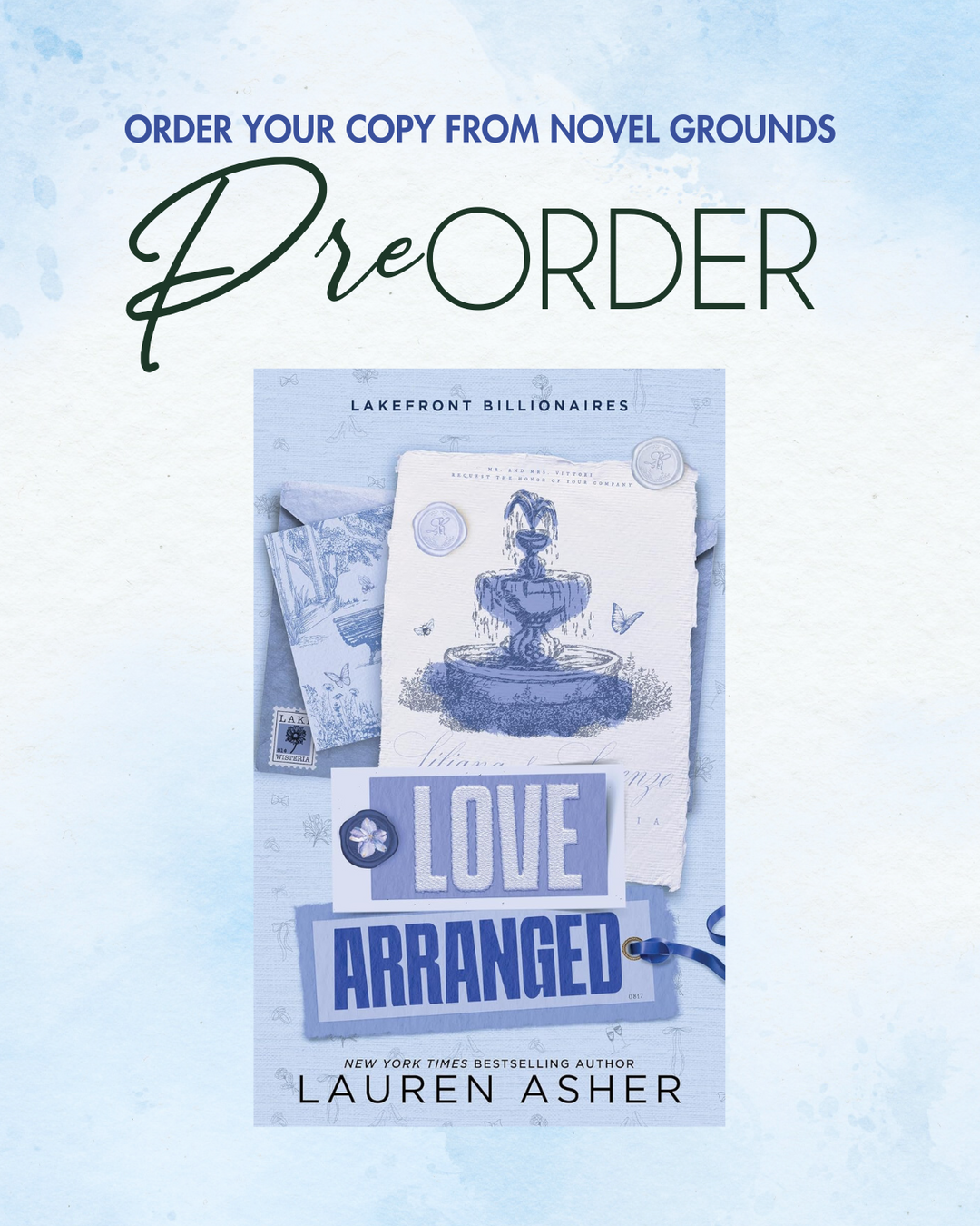 Pre-Order: Love Arranged (Lakefront Billionaires, 3)