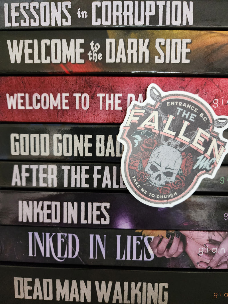 Giana Darling: The Fallen Men Sticker Pack - Novel Grounds