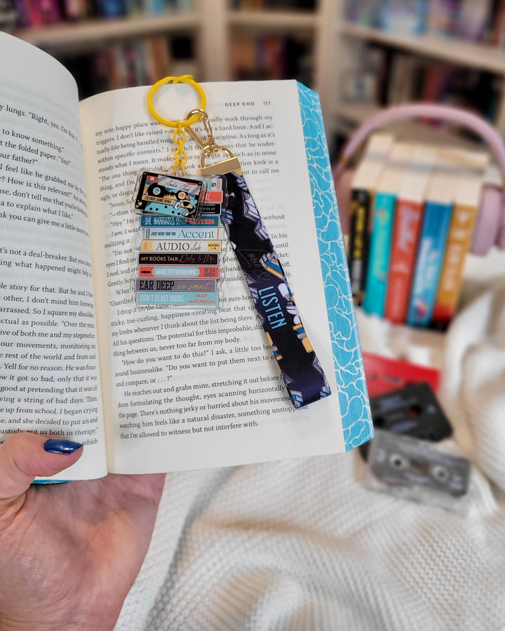 Audio Lovers Mixtape Lanyard + Keychain