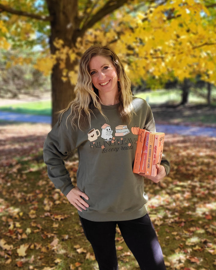 Fall Cozy Reads Unisex Sweatshirt