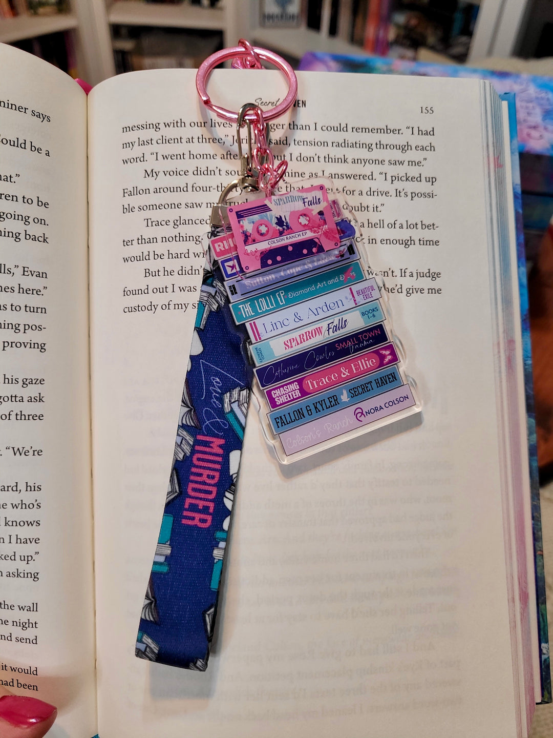 Pre-Order: Sparrow Falls Romance Mixtape Lanyard + Keychain