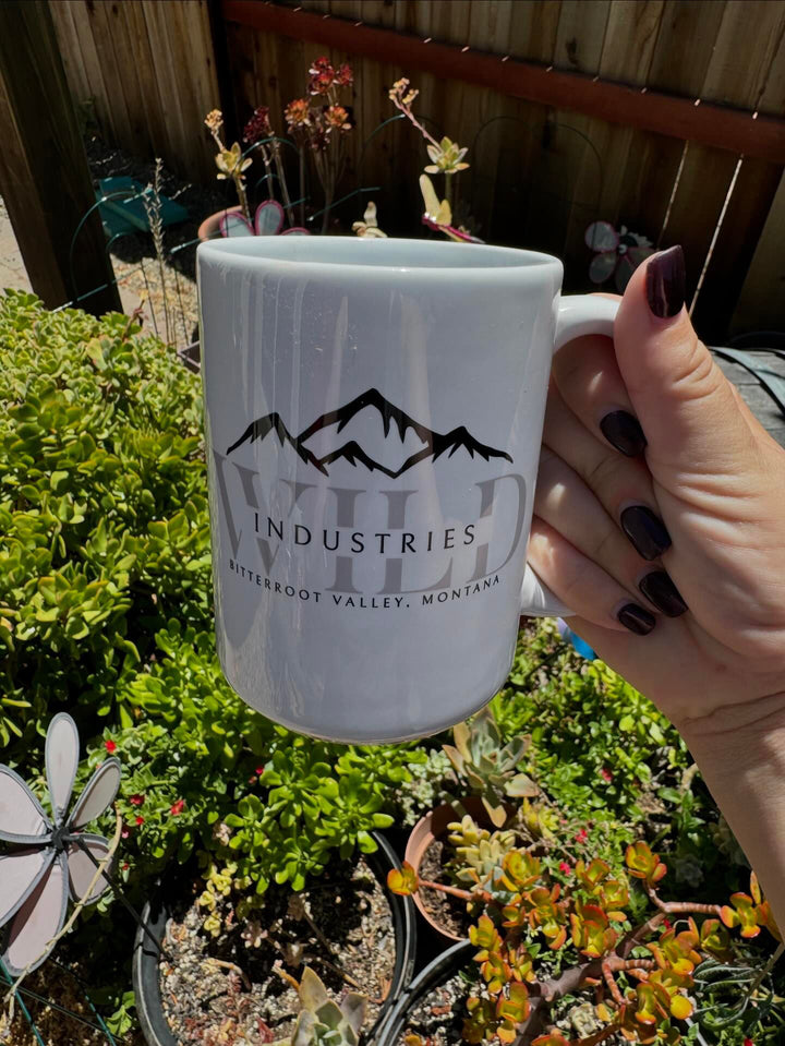 Wild Industries White Glossy Mug