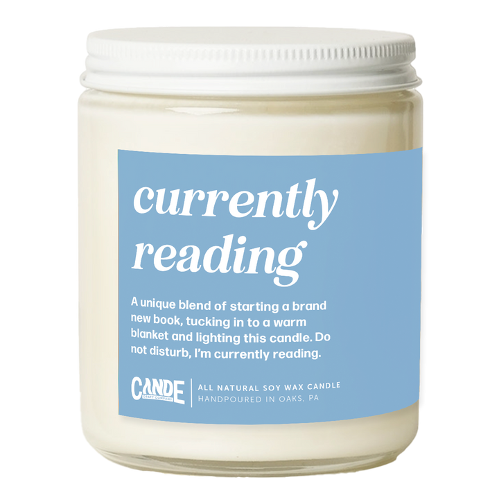 Currently Reading Scented Candle