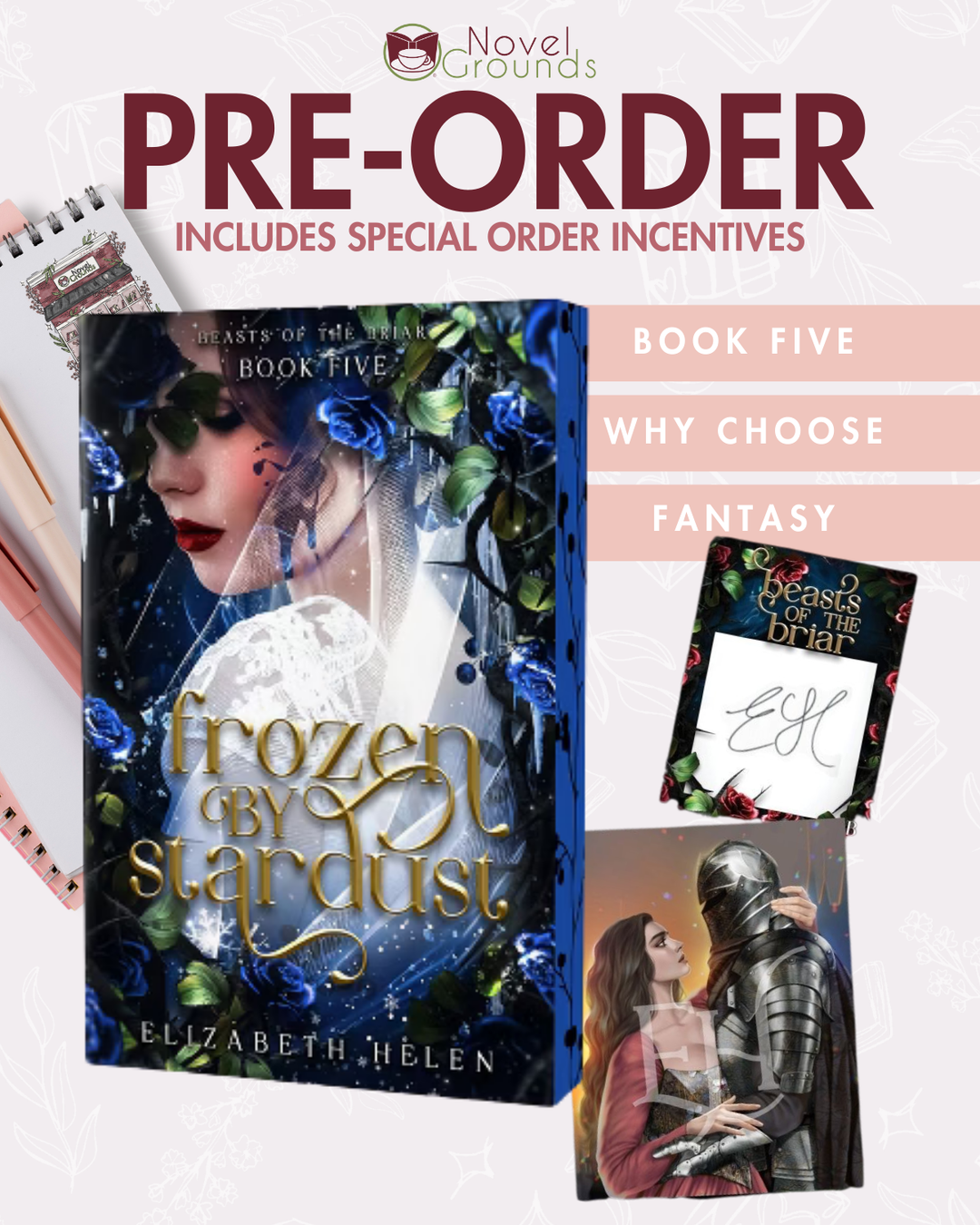 Pre-Order: Frozen by Stardust (Deluxe Edition) (Beasts of the Briar, 5)