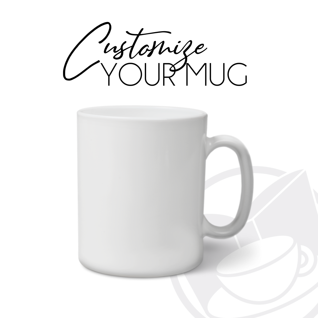 Style Upgrade: Custom White glossy mug