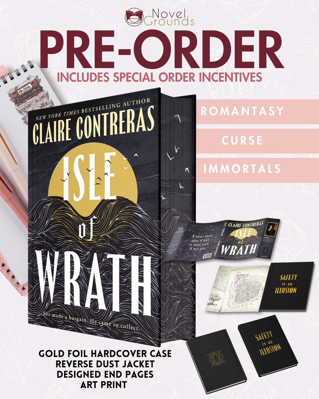 Pre-Order: Isle of Wrath (Indie Bookstore Edition)