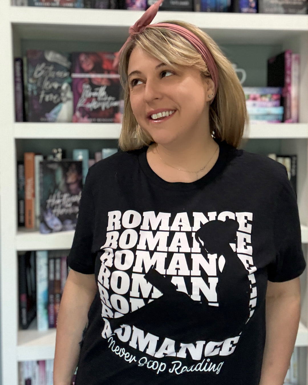 Romance Reader Repeat Unisex T-Shirt
