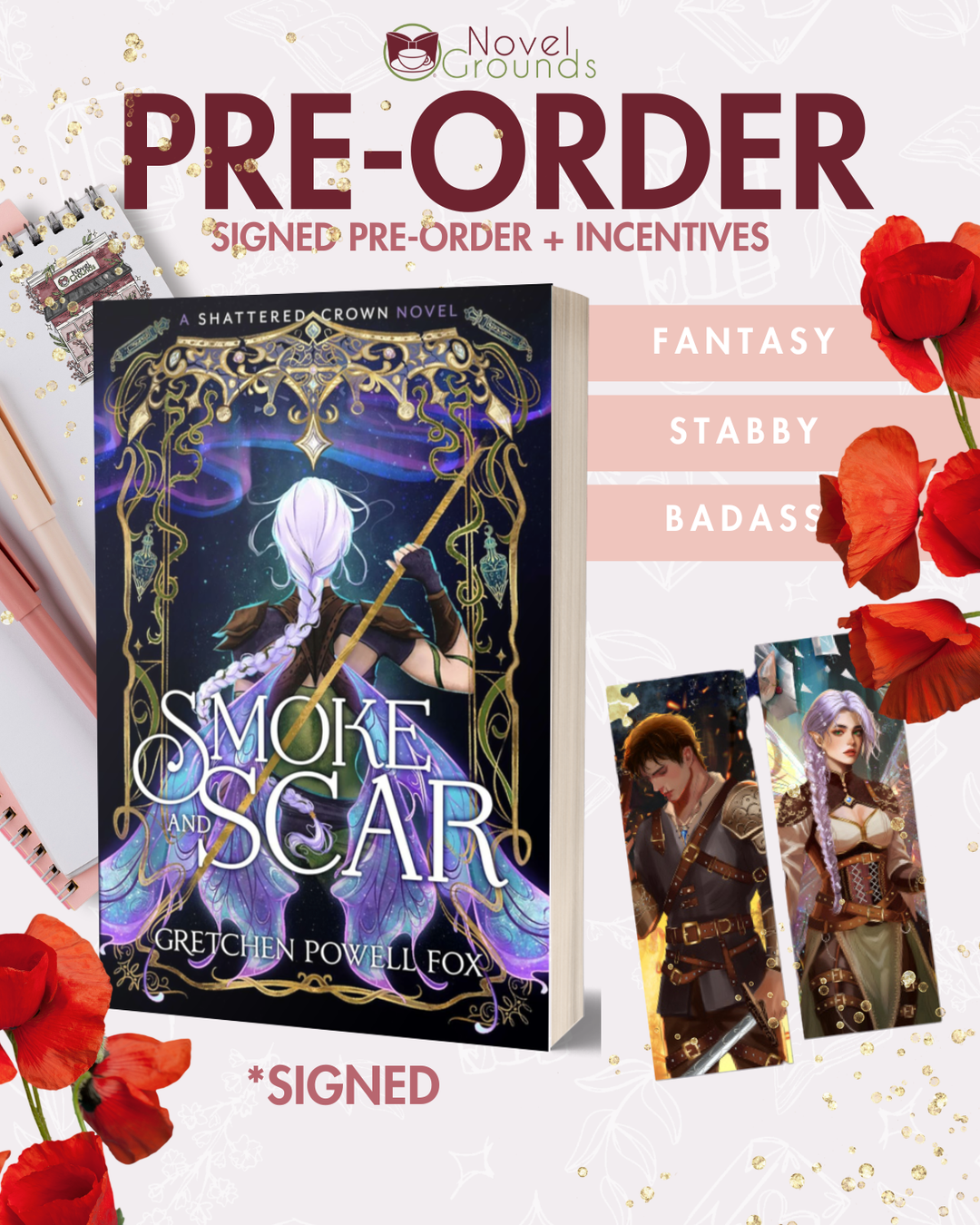 Pre-Order: Smoke and Scar (Shattered Crown, Book 1)