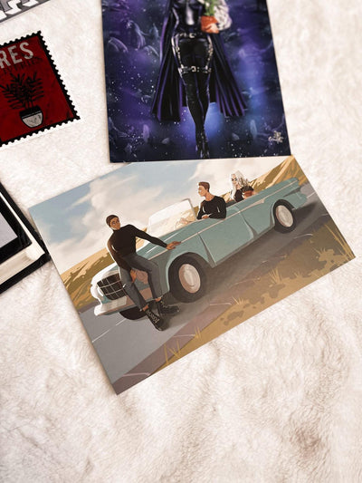Tate James- Group Art Bundle- MK Fight, Guild Car Ride, Hades Dance