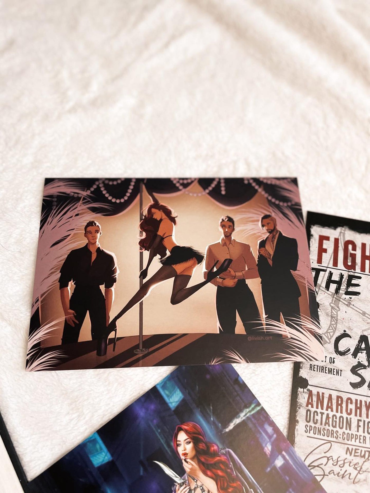 Tate James- Group Art Bundle- MK Fight, Guild Car Ride, Hades Dance
