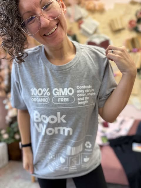 Recipe for a Bookworm - Sterling Sapphic Reads Collab Unisex T-Shirt