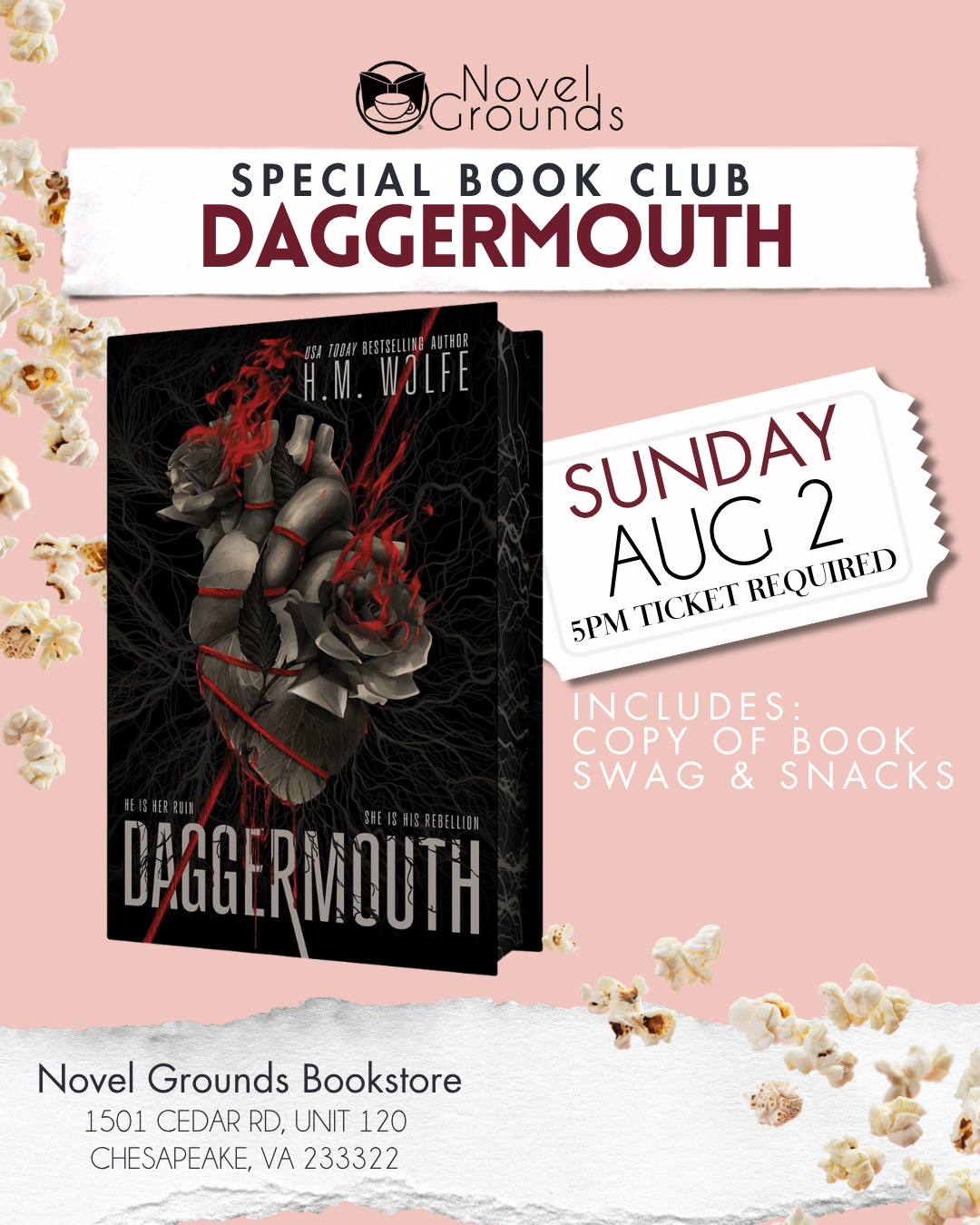Book Club - Daggermouth 8/2