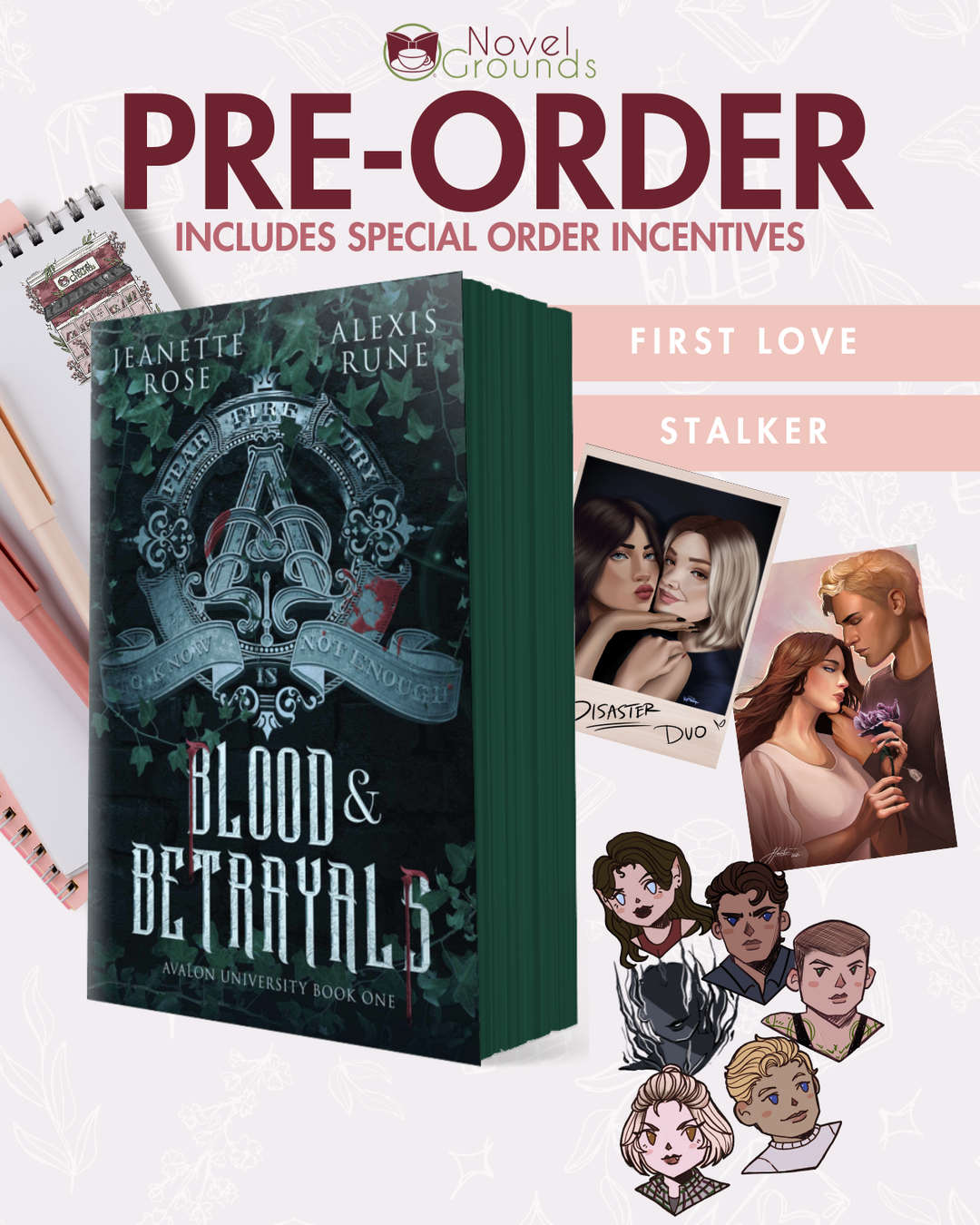 Pre-Order: Blood &amp; Betrayals