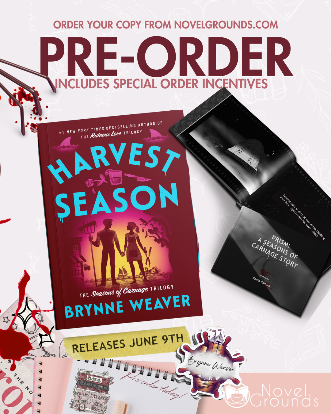 Pre-Order: Harvest Season: The Seasons of Carnage Trilogy