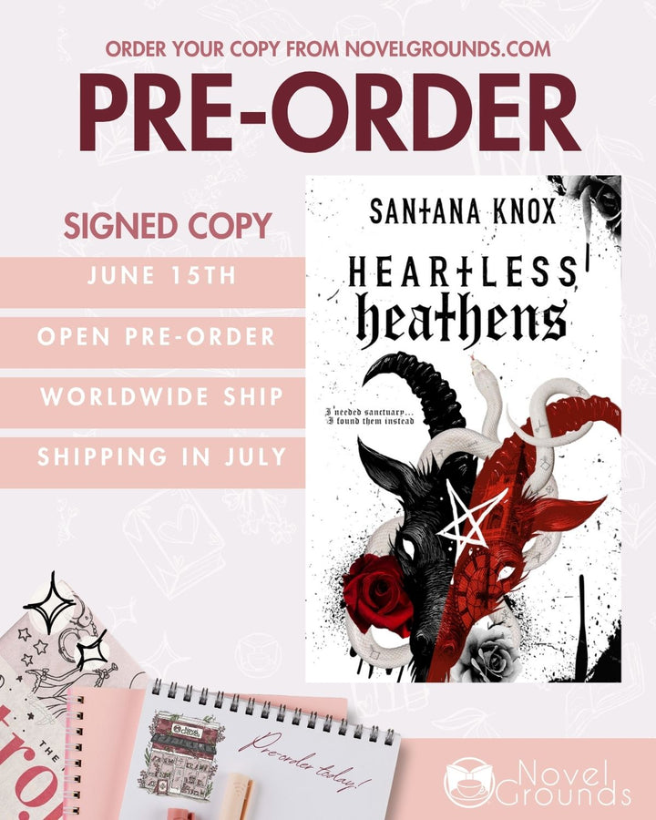 Signed Pre-Order:Heartless Heathens