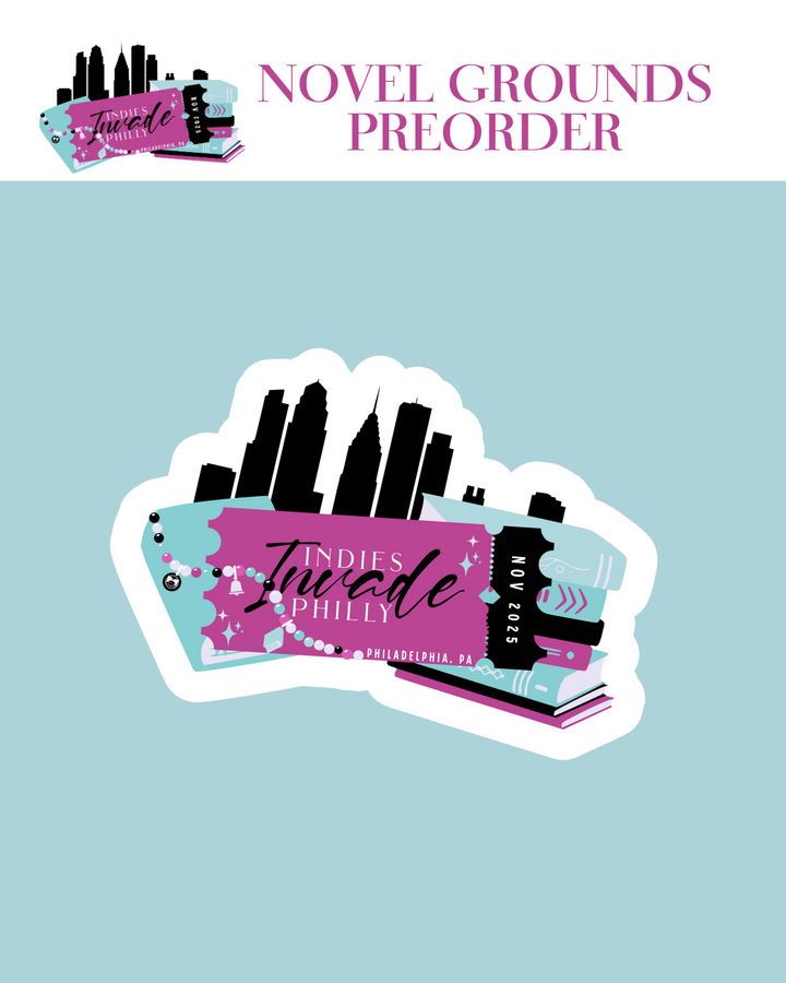 Indies Invade Philly Fictionally Inspired Event Sticker