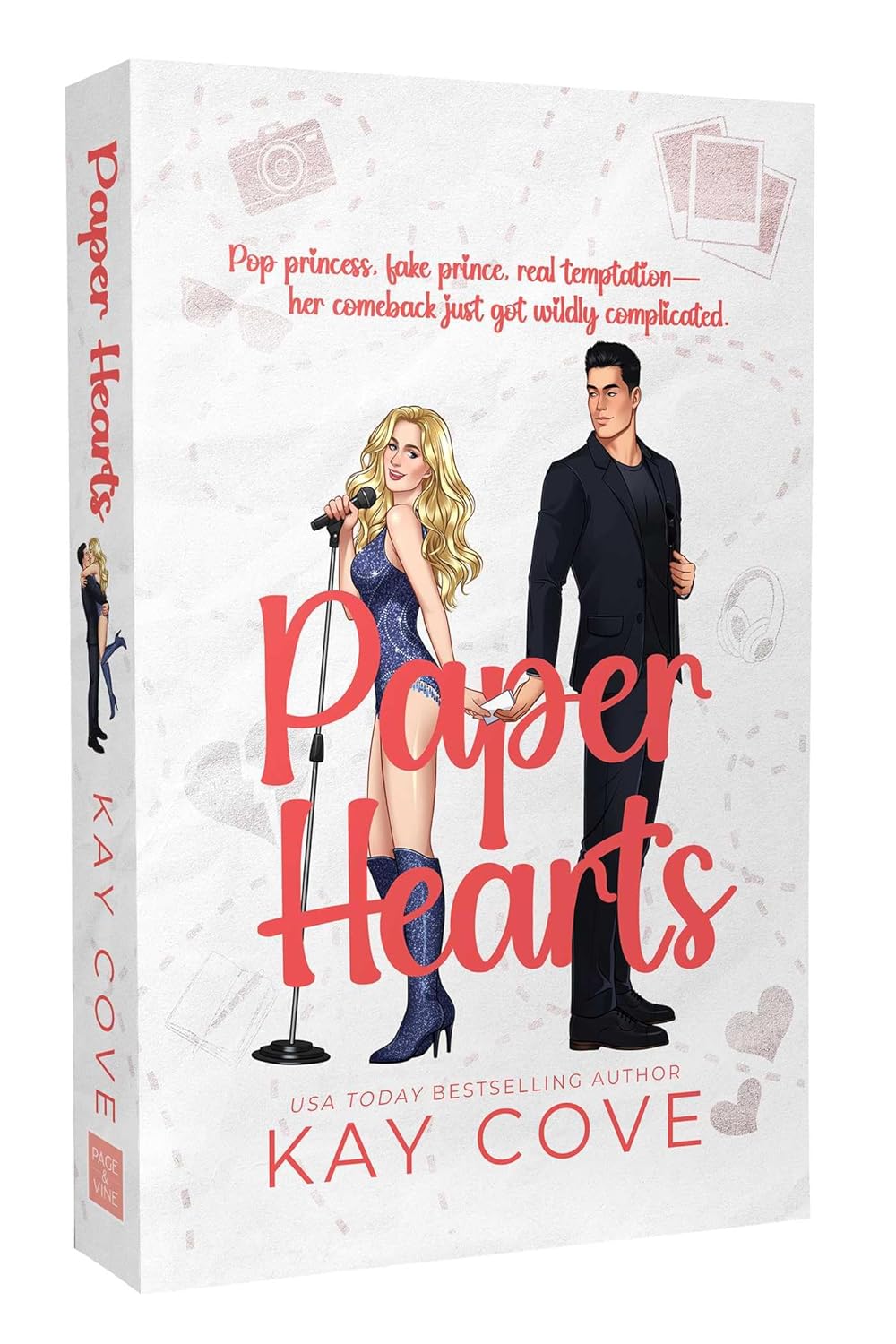 SIGNED- Paper Hearts (Off the Books)(bookplate)