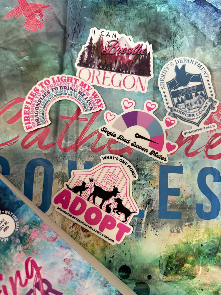 Chasing Shelter Sticker Pack