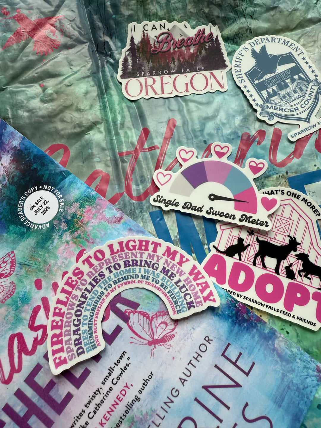 Chasing Shelter Sticker Pack