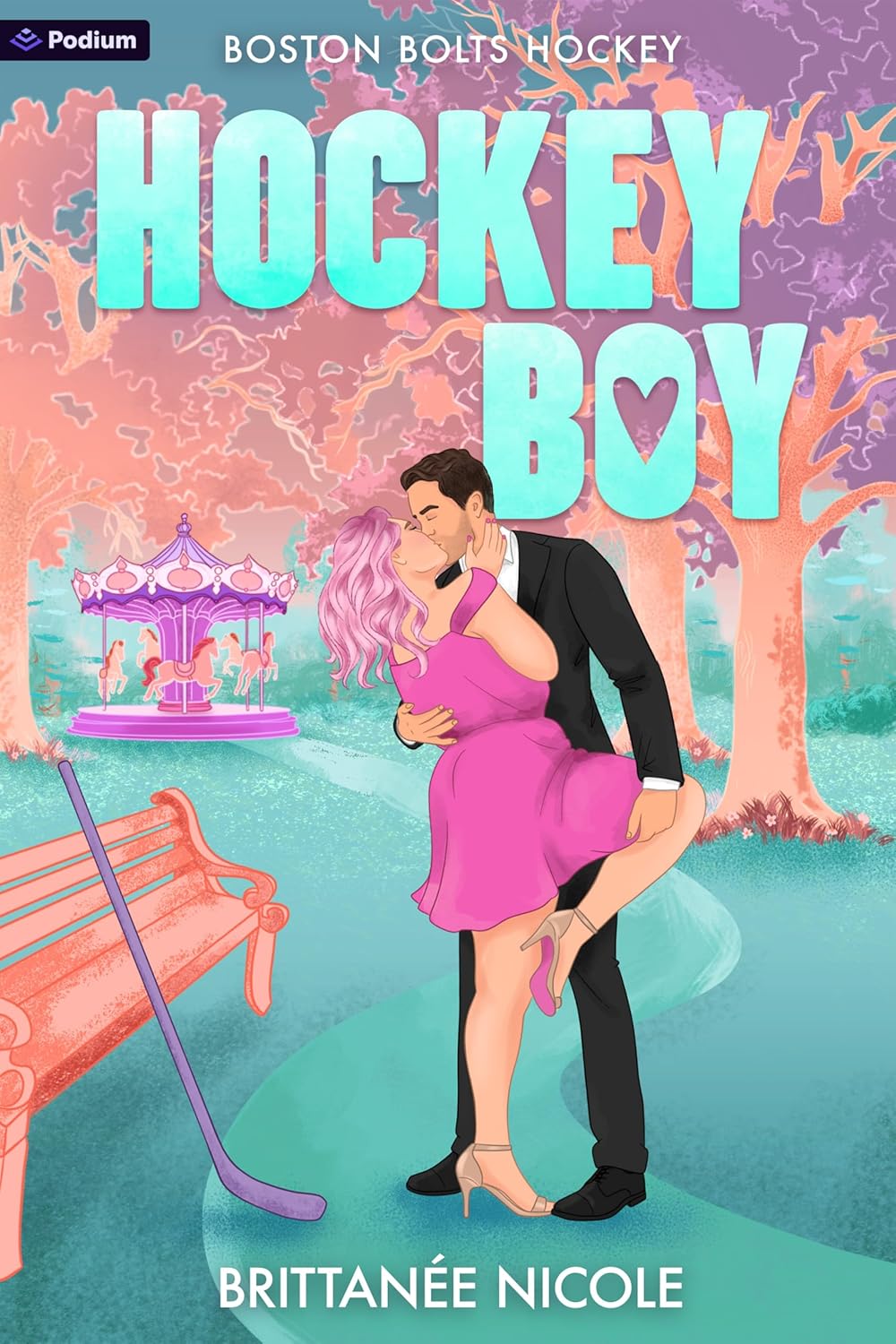 Hockey Boy: A Hockey Romance (Boston Bolts Hockey, 1) SCRATCH &amp;DENT