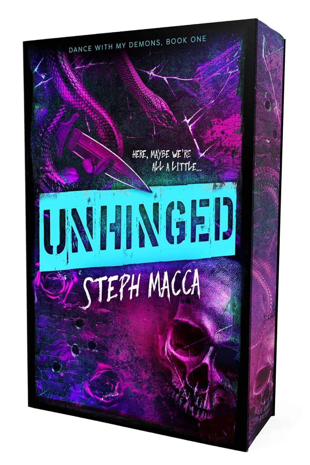 SIGNED- Unhinged (Dance with My Demons, 1) (bookplate)