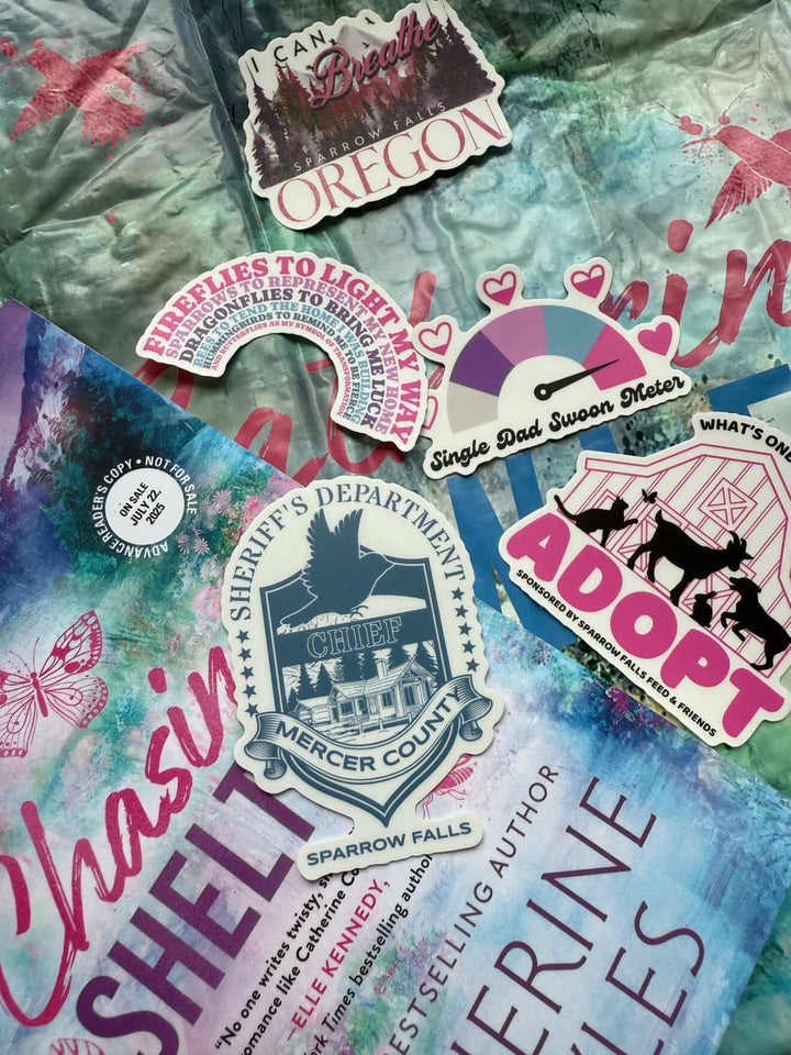 Chasing Shelter Sticker Pack