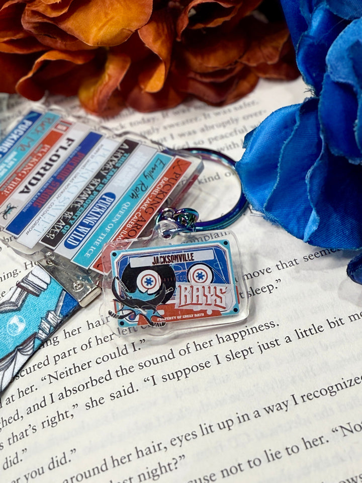 Jacksonville Rays Mixtape Lanyard + Keychain