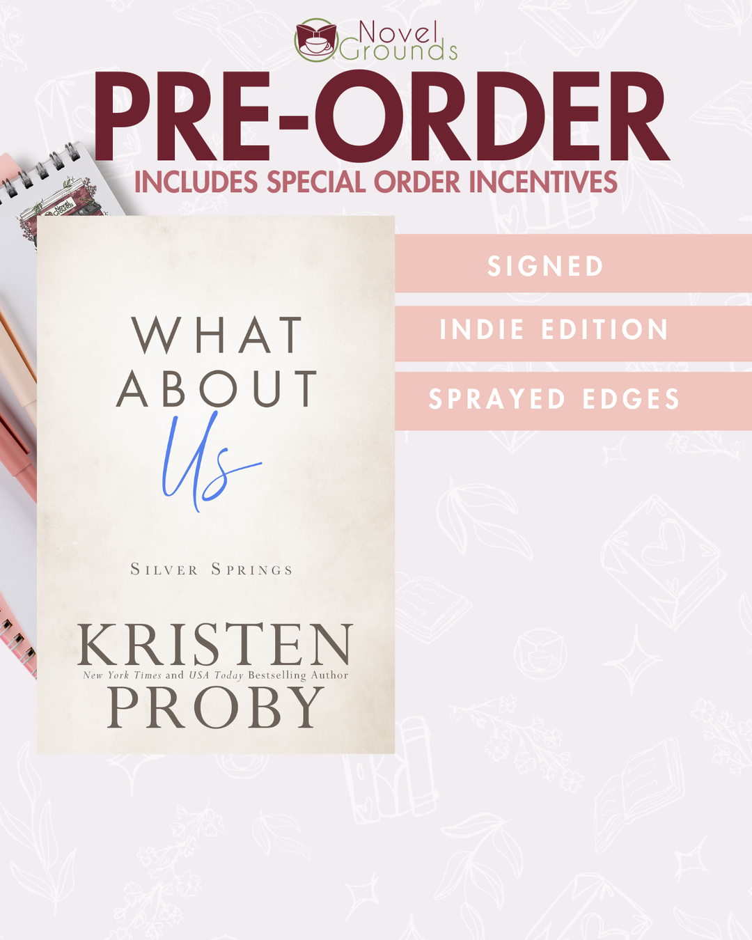 Pre-Order:  What About Us (Indie Bookstore Edition)